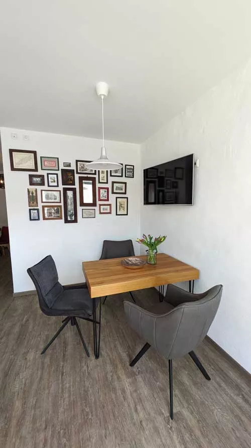 Ferienwohnung im Kontor Penzlin - Essbereich Ferienwohnung im Kontor Penzlin - Essbereich