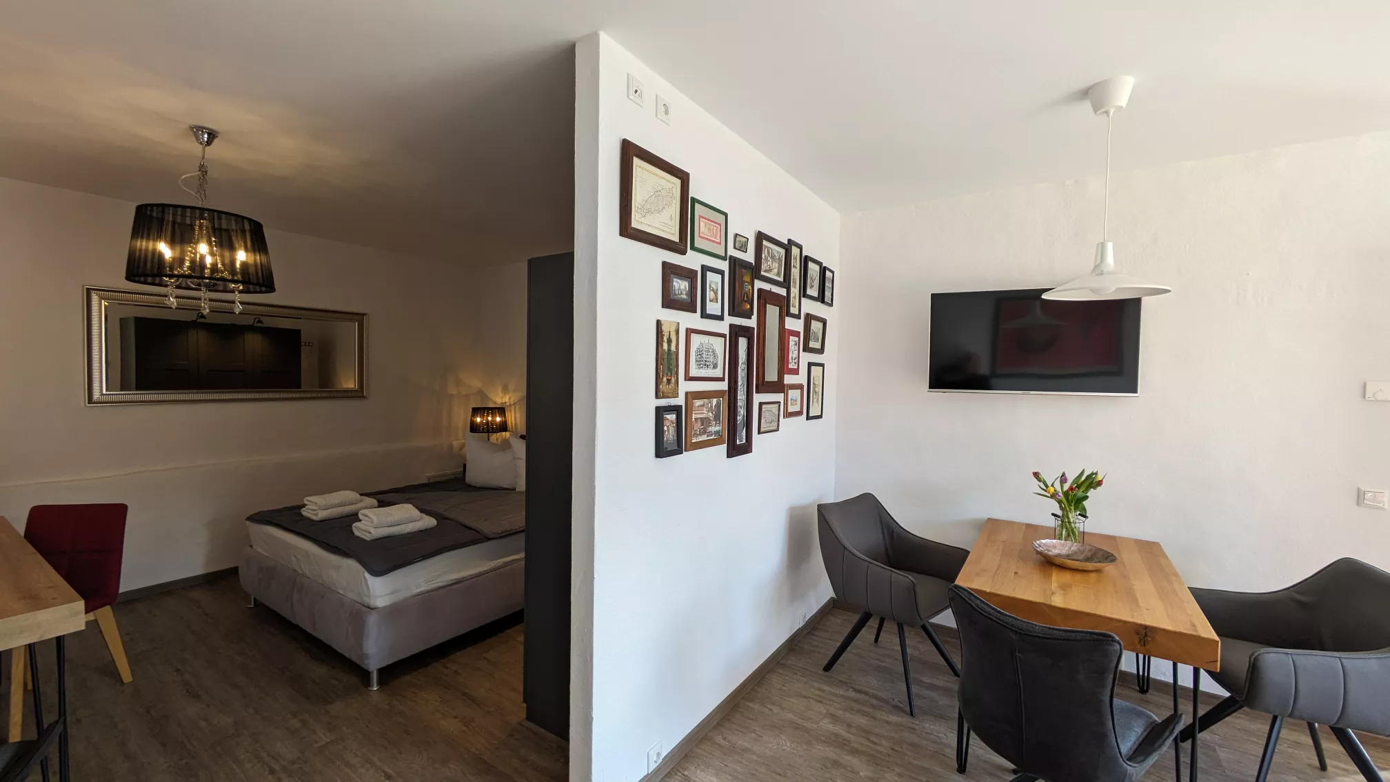 Ferienwohnung in Penzlin - Schlafbereich Ferienwohnung in Penzlin - Schlafbereich